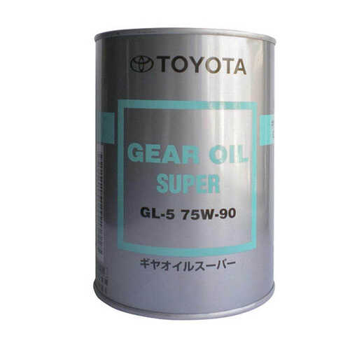 TOYOTA 08885-02106 Масло трансмиссионное синтетическое GEAR OIL SUPER GL-5 75W-90 1L