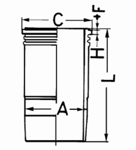 KS 89 59311 0 Гильза цилиндра