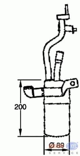 BEHRHELLA 8FT351335-091 Осушитель кондиционера