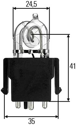 HELLA 8GS178560801 Лампа! XENON (D1S) 85V 35W 4300K PK32d-2