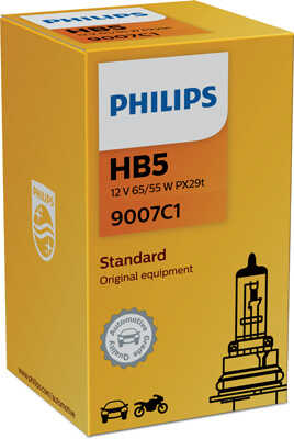 PHILIPS 9007C1 Лампа! (HB5) 12V PX29T (65/55W) галогенная