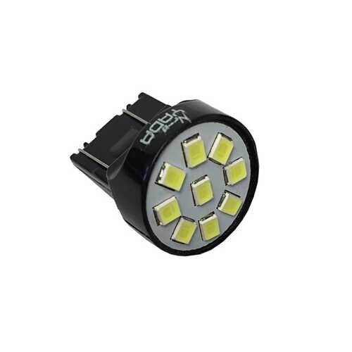 NORDYADA 901982 Светодиод 12V T20 -7443(9SMD)W21/5W белый (габарит, стоп-сигн. д/яп. авто)tm 0.532W 4LM