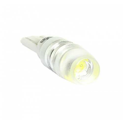 NORDYADA 902356 Светодиод 12V T10 1SMD HIGH POWER OPTICAL LENS (SIZE 7080)W5W 1W 25LM белый TM