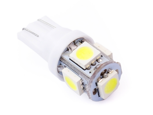 NORDYADA 902399 Светодиод 12V T10-5 SMD (SIZE 5050) W5W белый 0.48W 30LM TM