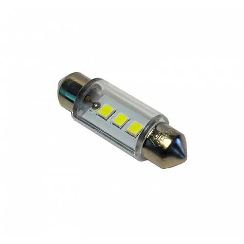 NORDYADA 902576 Светодиод 12V T11x36-S8.5 (3SMD size 3528) C5W белый 0.18W 18lm TM