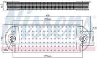 NISSENS 90765 Масляный радиатор, двигательное масло