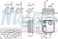 NISSENS 91122 Радиатор ДВС72776026, страна ввоза - польша