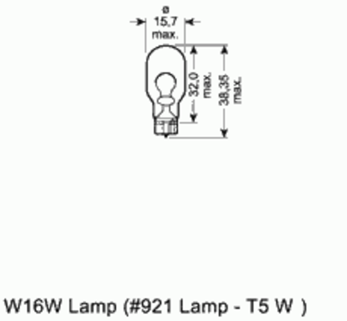 OSRAM 921 Лампа накаливания, 