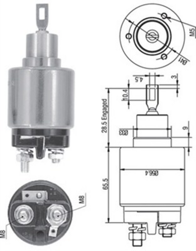 MAGNETIMARELLI 940113050128 PЕЛЕ втягивающее