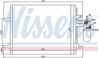 NISSENS 940159 Конденсатор, кондиционер