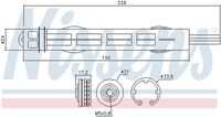 NISSENS 95488 Осушитель кондиционера