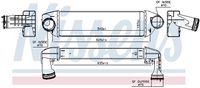 NISSENS 96129 Интеркулер! алюм. BMW X3 E83 1.8d/2.0d/3.0d 04>
