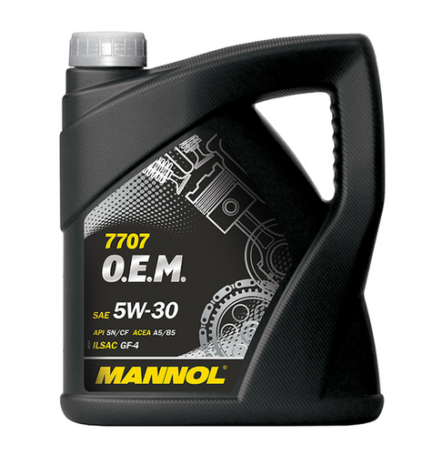 MANNOL 99022 Mannol 5W-30 7707 OEM SM/CF 4L масло моторное! OEM for Ford Volvo