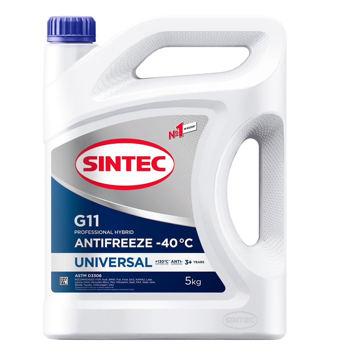 SINTEC 990552 Sintec антифриз Universal G11 (синий) -40 5кг