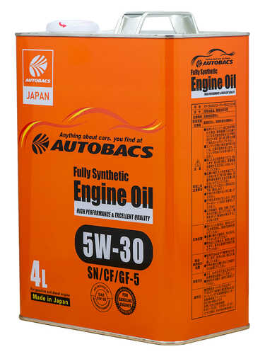 AUTOBACS A01508401 ENGINE OIL FS 5W30 SN/CF/GF-5 / моторное масло (4Л)