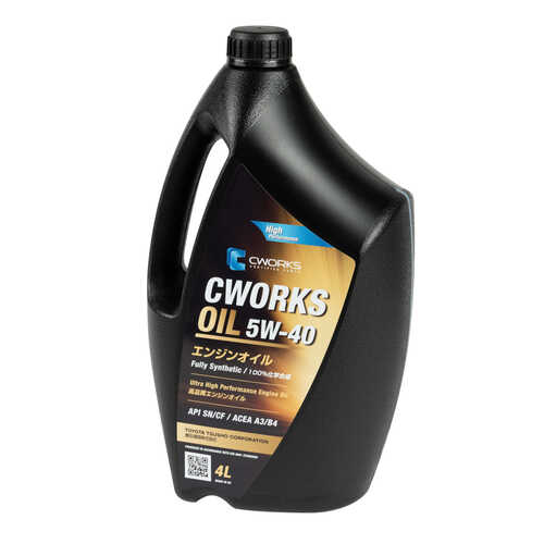 CWORKS A130R3004 OIL 5W-40 A3/B4, масло моторное 4L (ШТ)