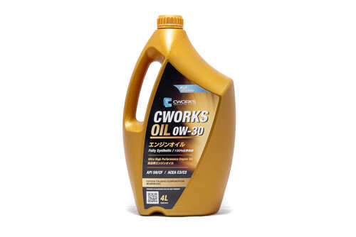 CWORKS A130R5004 Масло моторное OIL 0W-30 C3, 4л.