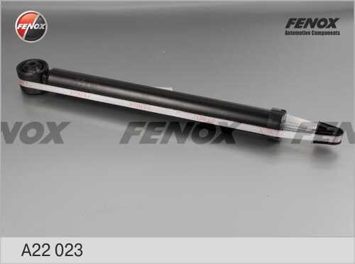 FENOX A22023 Амортизатор задний газовый! Audi A3/TT, Seat Leon/Toledo, Skoda Fabia, VW Bora/Golf