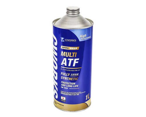 CWORKS A22SR1001 SUPERIA MULTI ATF (1L) масло транс! синт. jaso M315 1A/1ALV/2A, Toyota T-IV, WS,KIA SP-III/IV