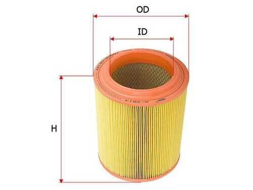 SAKURA A-2813 Фильтр воздушный! Hyundai County/HD65/HD72/HD78