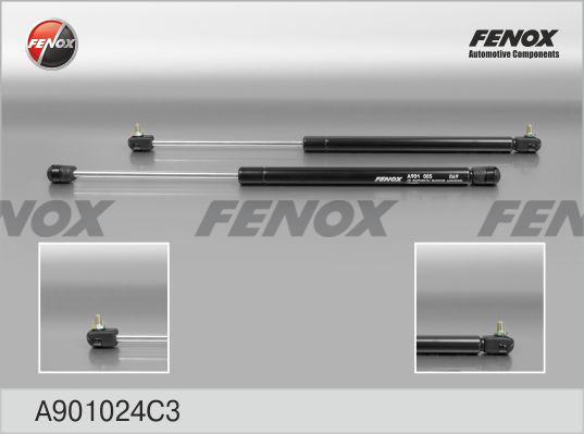 FENOX A901024C3 Амортизатор газовый! капот уаз 3160
