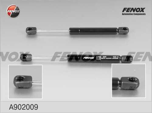 FENOX A902009 Амортизатор багажника! седан Opel Astra H 1.6/1.7D 07>