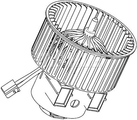 MAHLEKNECHT AB 117 000P Мотор печки LRov