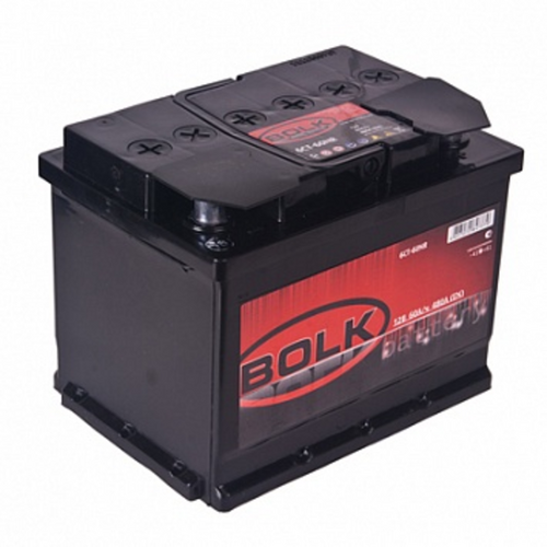BOLK AB600 Аккумулятор Standart 60 а/ч обратная R+ EN 500A 242x175x190 AB 600 AB 600