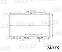 MILES ACRB018 Радиатор (ПАЯНЫЙ) MITSUBISHI LANCER 1.3-2.0 03-)