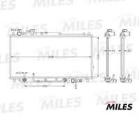 MILES ACRB048 Радиатор, охлаждение двигателя