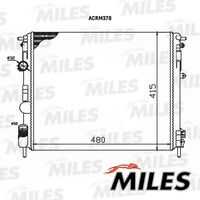 MILES ACRM378 Радиатор RENAULT CLIO II 1.9D +A/C (МЕХ. сборка) 99-