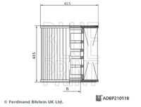 BLUEPRINT ADBP210118 Масляный фильтр