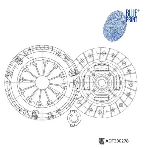 BLUEPRINT ADT330278 Комплект сцепления