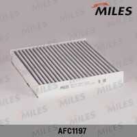 MILES AFC1197 Фильтр салона TOYOTA AURIS/AVENSIS/PROBOX/SUCCEED/RAV 4 09- угольный (FILTRON K1210A, MANN CUK1919