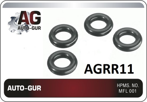 AUTOGUR AGRR11 Кольцо уплотнительное топливной форсунки;Кольцо уплотнительное 7.52х3,53