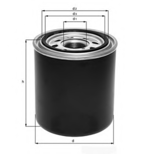 MAHLEKNECHT AL25 Картридж осушителя M41x1.5 H165mm DAF LF45,CF75/85, XF95/105