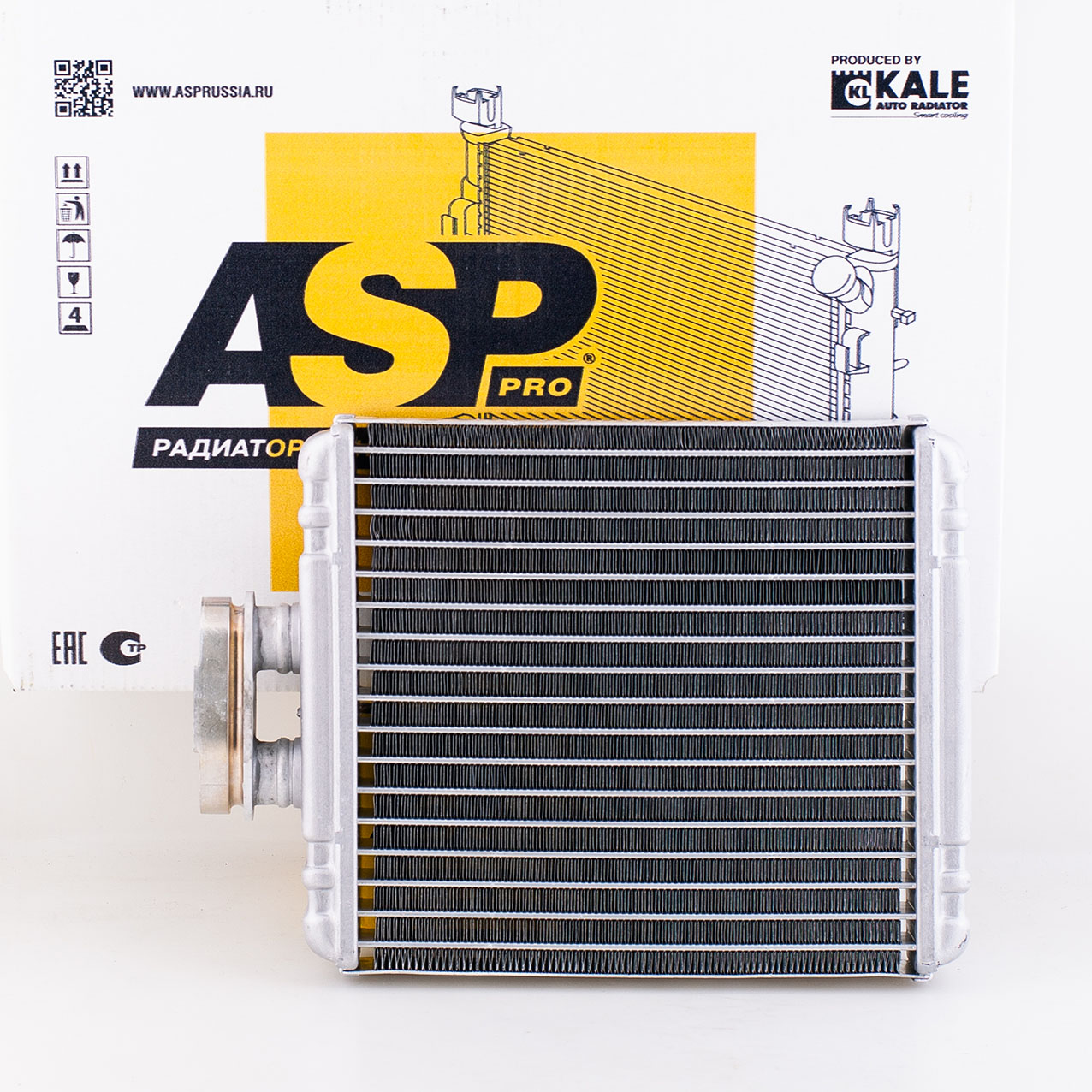 ASP AL30037 Радиатор отопителя для а/м VW Polo Sedan (10-)/(20-)
