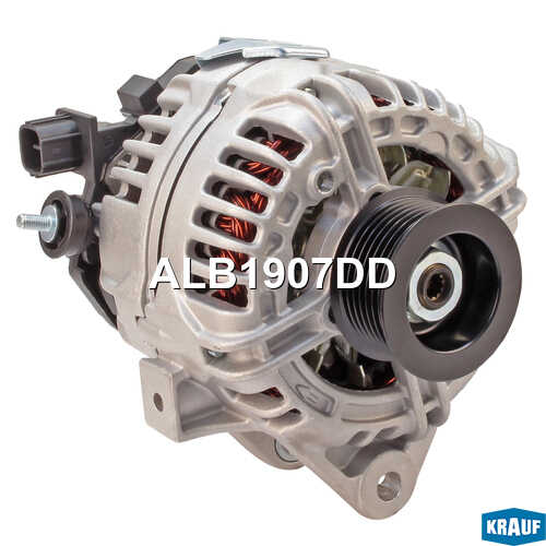 KRAUF ALB1907DD Генератор 12v 100A K7 TOYOTA Avensis 2.0 T25 2003-2008 1998ccm 1AZ-FSE, 2.4 2362ccm 2AZ-