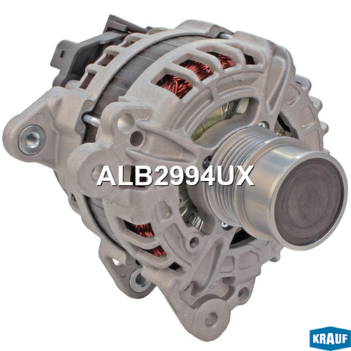 KRAUF ALB2994UX Генератор 12v 140A K6 VW JETTA 2016-2018, AMAROK, AUDI A3, GOLF