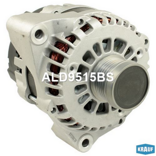 KRAUF ALD9515BS Генератор 12v 140A K6 SSANGYONG Actyon 2.0 Xdi 2005 - 2011, 200 4WD 2006, 2007, Kyron, 2