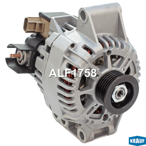 KRAUF ALF1758 Генератор 12v 90A K6 FORD Fiesta V 1.3 JH JD 2002-2008 1299ccm A9JB A9JA BAJA, Fusion 1.25