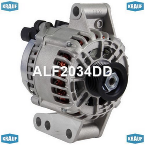 KRAUF ALF2034DD Генератор! 12V 90A со шкивом Ford Transit Connect 1.8/1.8Di/1.8TDCi 02>