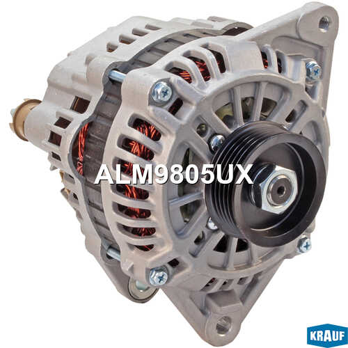 KRAUF ALM9805UX Генератор 12v 90A K5 MITSUBISHI Colt V 1.3 16V CJ 2000-2003, Mirage 1.5 1995-1999, Galant 2.4 1999