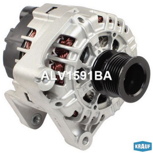 KRAUF ALV1591BA Генератор 12v 120A K6 BMW 320 2.0 i (E46) 03.1998-09.2001, 09.2000-, 2.2 Ci, 09.2000-02.