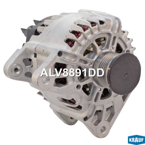 KRAUF ALV8891DD Генератор 12v 120A K5 RENAULT Duster 2.0 16V HS 2011- 1998ccm F4R, DACIA