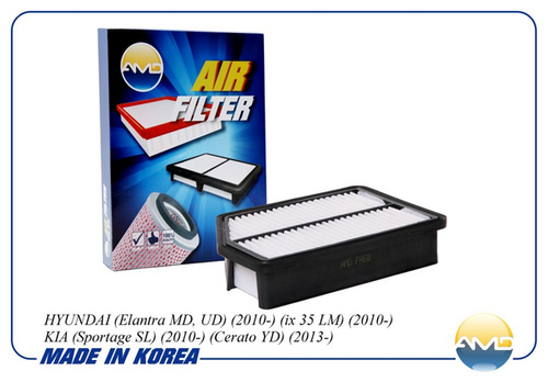 AMD AMDFA68 Фильтр воздушный! Hyundai ix35 07>;Фильтр воздушный 281133X000/FA68