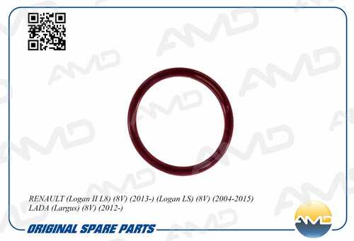 AMD AMD.GAS346 Прокладка заслонки дроссельной! RENAULT Logan II L8 8V/LS 8V/ Sandero BS0 8V 04-15