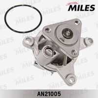MILES AN21005 Насос водяной FORD FOCUS 2/MONDEO 3/MAZDA/VOLVO 1.8/2.0/2.3 (10702070/170719/0135996/1)