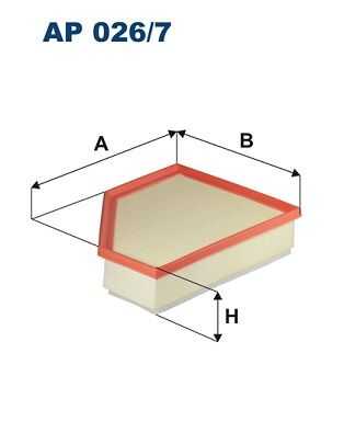 FILTRON AP 026/7 Воздушный фильтр BMW (+ префильтр)