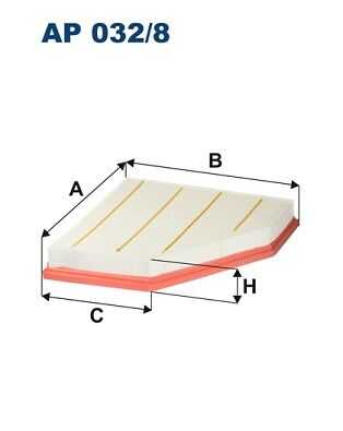 FILTRON AP 032/8 Фильтр воздушный! BMW F20/F30 2.0/3.0 15>
